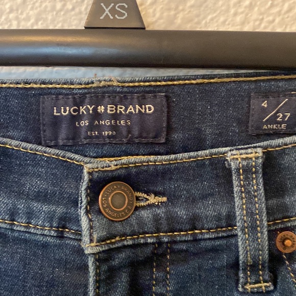 Lucky Brand “Ava” ankle skinny jean size 4/27 - Picture 2 of 4